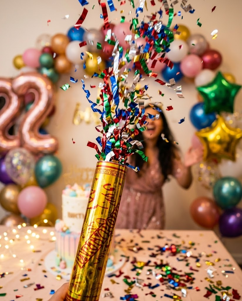 Handheld Party Confetti Popper & Celebration Shooter