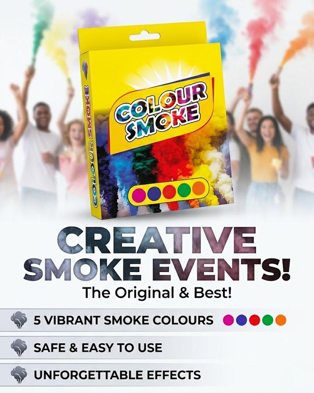 Colour Smoke Effects Party Smoke Bomb